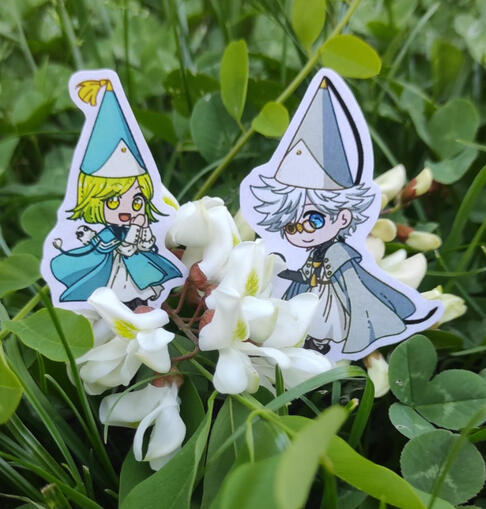 Coco and Qifrey stickers Coco and Qifrey stickers
